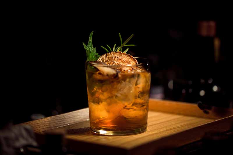 Signature cocktail service